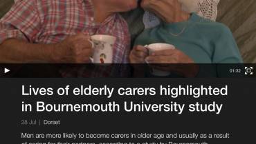 Elderly carers are more likely to be men