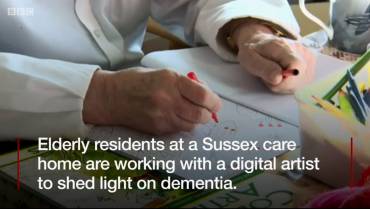 Artist teams up with people with dementia in Bexhill On-Sea